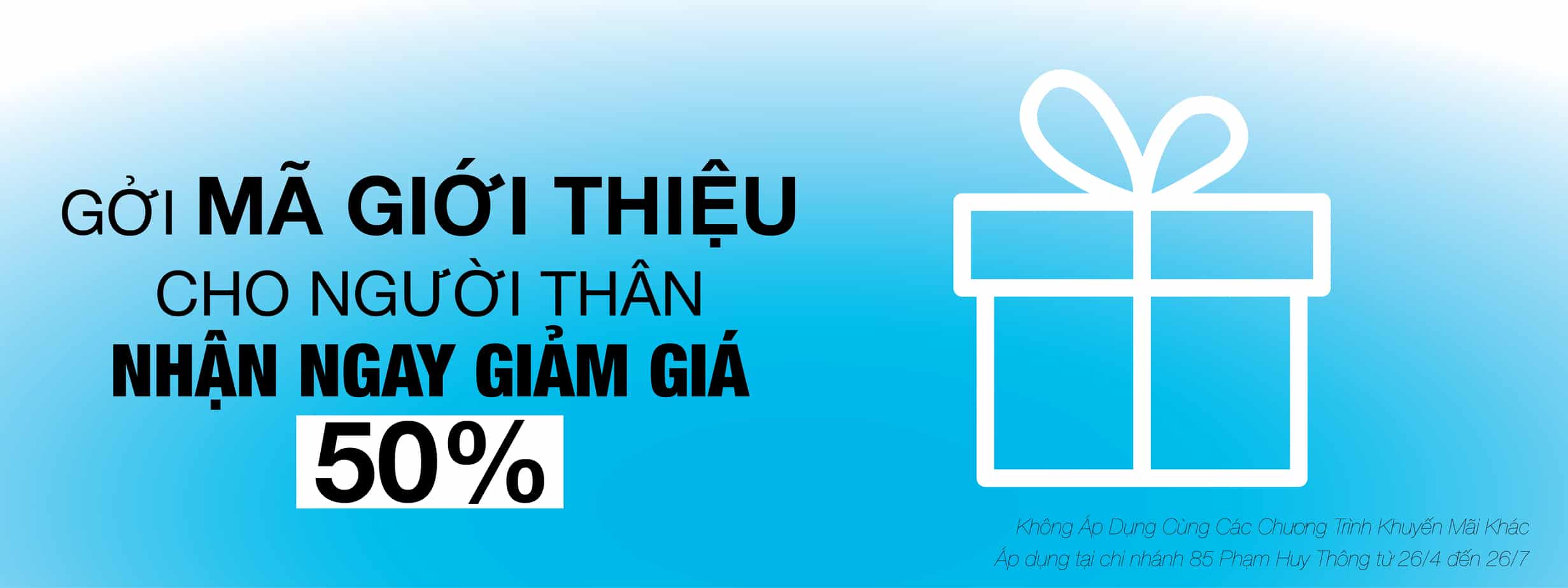 Khuyến Mãi Mùa Hè - Gởi Mã Giới Thiệu - Giảm Ngay 50% 65