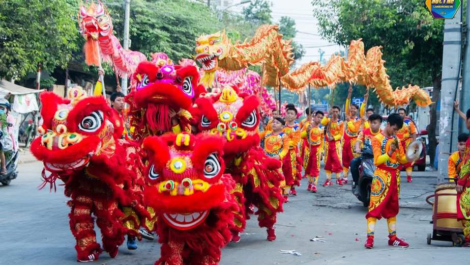 Cho Thuê Nhân Sự Múa Lân Sư Rồng 8