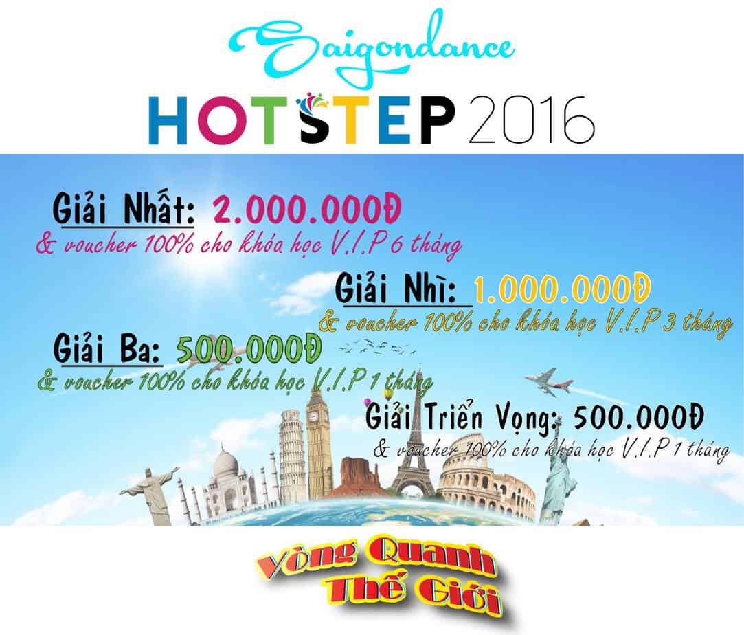 Danh Sách Thi Đấu Và Cơ Cấu Giải Thưởng Hotstep 2016 Diễn Ra Ngày 06/08 7