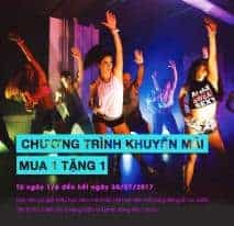 khuyến mãi mùa hè tại saigondance