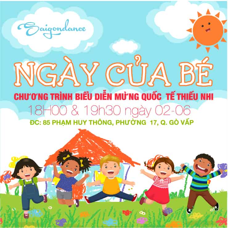 Ngày của Bé - Ngày hội nhảy múa cho thiếu nhi Gò Vấp 4