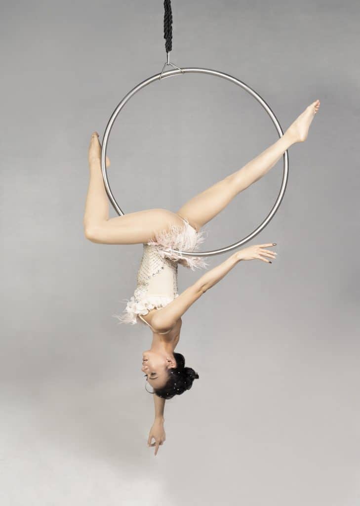 Aerial Hoop (tên tiếng Việt là đu vòng trên không)