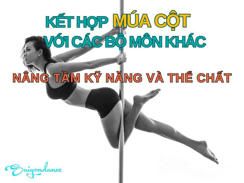 Kết hợp múa cột với các bộ môn khác