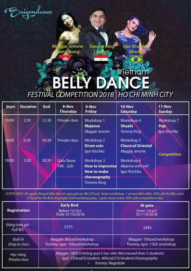 Viet Nam Belly dance Festival 2018 1