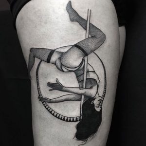 Những Hình Xăm Đẹp Mắt Cho Tín Đồ Múa Cột (Pole Dance ‘s Tattoo) 14