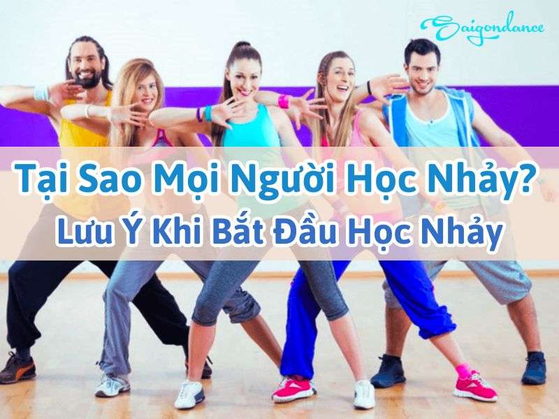 Tại sao mọi người học nhảy? 