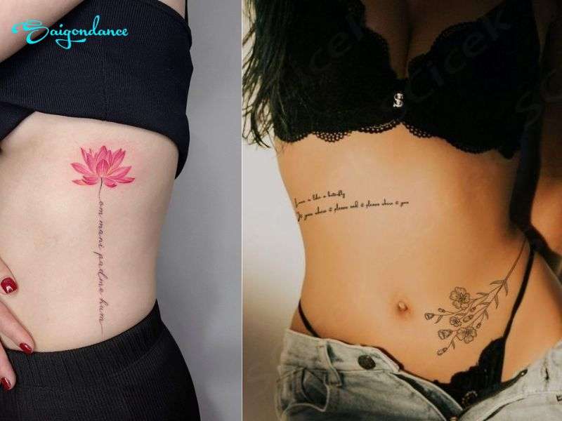 Hình xăm chữ cái truyền cảm hứng đẹp