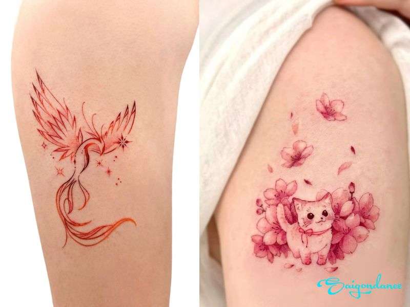 Xăm thú mạnh mẽ