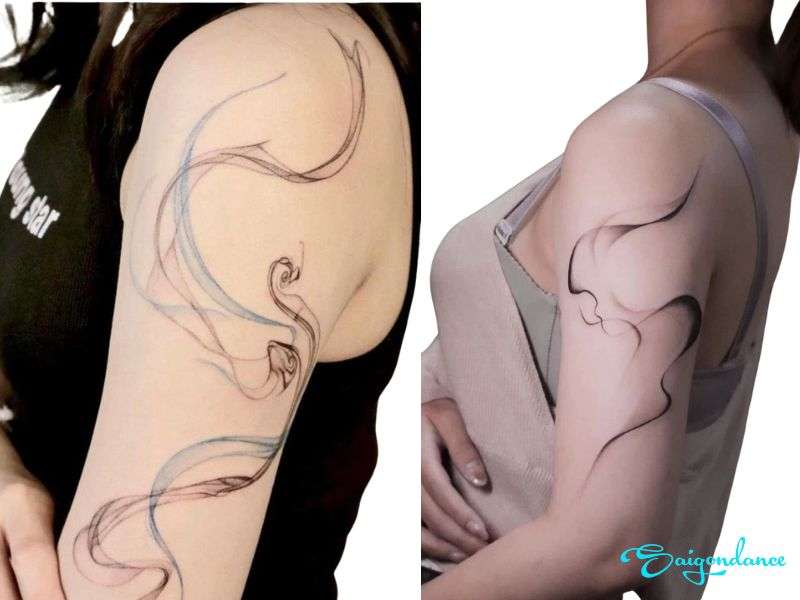 Hình xăm mềm mại nhẹ nhàng