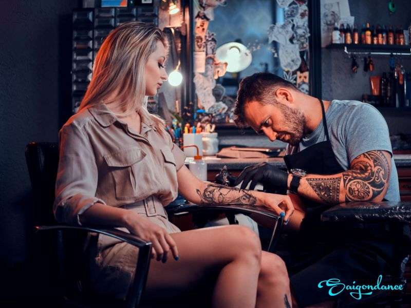 Lưu ý quan trọng về vị trí và kích thước hình xăm 