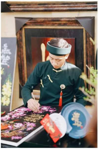 CHO THUÊ NGHỆ NHÂN VẼ TRANH THƯ PHÁP, CUNG CẤP DỊCH VỤ ÔNG ĐỒ VIẾT CHỮ THƯ PHÁP CHO SỰ KIỆN LỄ TẾT 14
