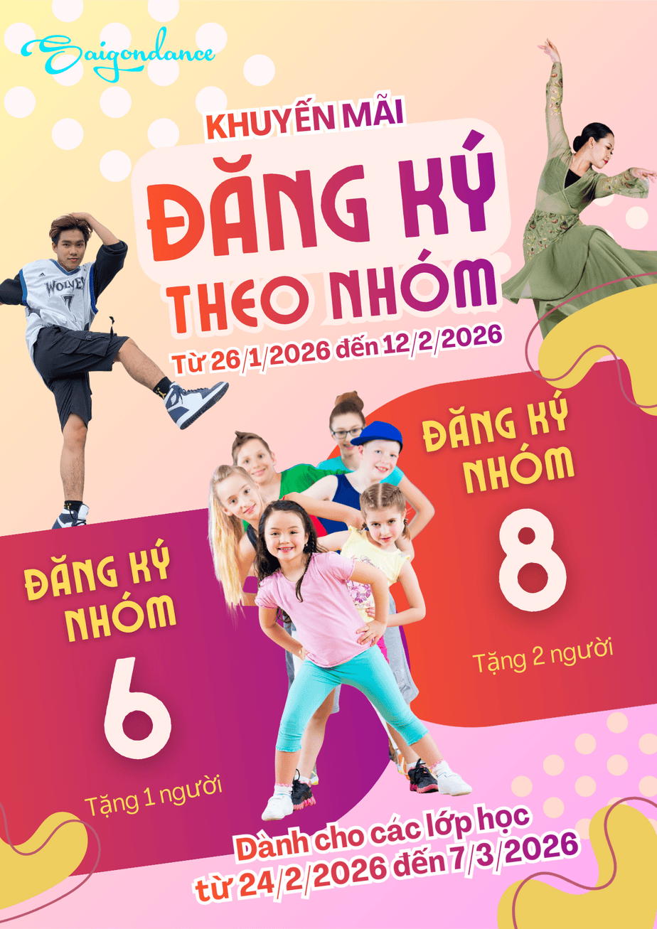 CHƯƠNG TRÌNH KHUYẾN MÃI TẾT 2026 TẠI SAIGONDANCE 37